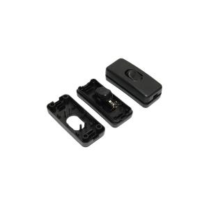 Выключатель сетевой для БРА черный 15*25*60мм