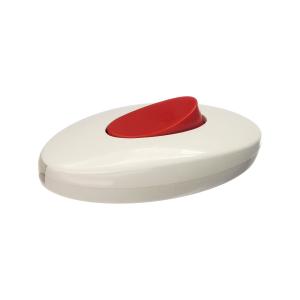 Выключатель сетевой для БРА проходной белый 6А Smartbuy