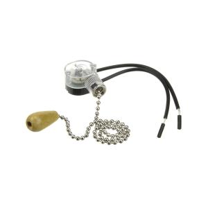 Выключатель сетевой для БРА провод Silver дерево наконечник