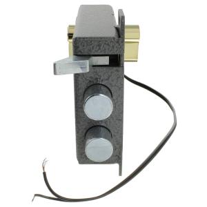 Замок электромеханический накладной Полис 12, серый