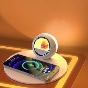 Зарядное устройство беспроводное K22T 5В 2.1А; 9В 2А, ночник 