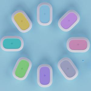 Зарядное устройство беспроводное K31, ночник 