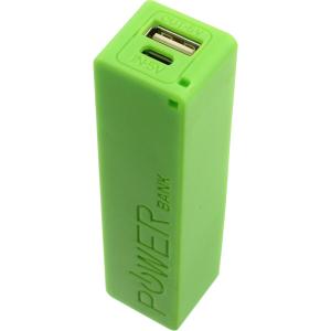 Зарядное устройство универсальное 2,6Ah PowerBank зеленое