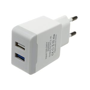 Зарядное устройство вход 220В/выход 2USB(G) 5В 2.1А