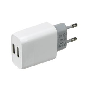 Зарядное устройство вход 220В/выход 2USB(G) 5В 2.4А Hoco