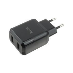Зарядное устройство вход 220В/выход 2USB(G) 5В 2,1А Hoco N7