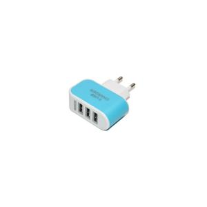 Зарядное устройство вход 220В/выход 3USB(G) 5В 1А