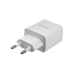 Зарядное устройство вход 220В/выход Type C(G) 5В 3А, 9В 2.22A, 12В 1.67A Lighting