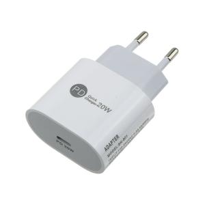 Зарядное устройство вход 220В/выход Type C(G) 5В 3А, 9В 2.2A, 12В 1.6A