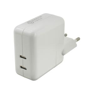 Зарядное устройство вход 220В/выход Type C(G) 5В 3А, 9В 2A, 12В 1.5А 20W 