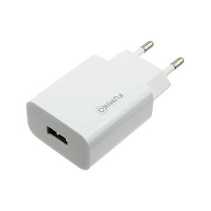 Зарядное устройство вход 220В/выход USB(G) 5В 2,4А Fumiko