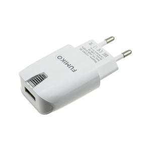 Зарядное устройство вход 220В/выход USB(G) 5В 2А Fumiko