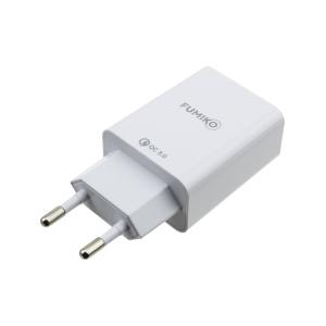 Зарядное устройство вход 220В/выход USB(G) 5В 3А, 9В 2А, 12В 1,5А Fumiko
