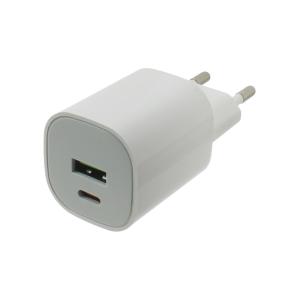 Зарядное устройство вход 220В/выход USB(G), Type C(G) 3А Borofone BA104A шнур