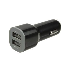 Зарядное устройство вход штекер прикуривателя, выход 2USB(G) 5В 2.1/1А