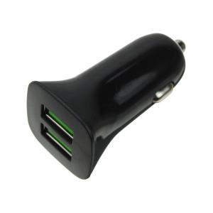 Зарядное устройство вход штекер прикуривателя, выход 2USB(G) 5В 2.4А Fumiko