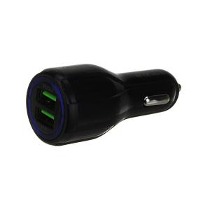 Зарядное устройство вход штекер прикуривателя, выход 2USB(G) 5В 3.1А, 9/12В 1,8А
