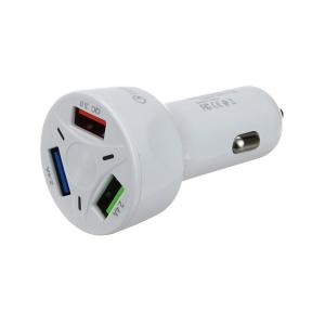 Зарядное устройство вход штекер прикуривателя, выход 3USB(G) 5/9/12В 7/1.8А