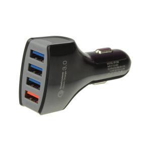Зарядное устройство вход штекер прикуривателя, выход 4USB(G) 5/9/12В 7/1.8А
