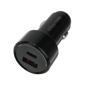 Зарядное устройство вход штекер прикуривателя, выход USB(G)/Type-C(G) 5В 3А, 9В 2А, 12В 1,5А 