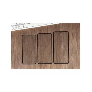 Защитное стекло совместимо с iPhone X 3D, 2шт, черное