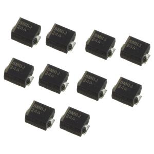 Защитный диод SMD 24В 600Вт SMBJ24A SMB YJ (упаковка 10шт)