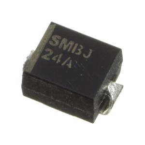 Защитный диод SMD 24В 600Вт SMBJ24A SMB YJ (упаковка 5шт)