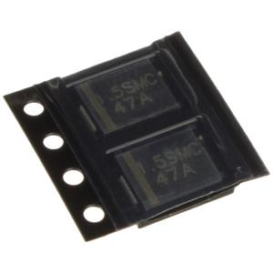 Защитный диод SMD 47В 1.5кВт 1.5SMC47A (упаковка 2шт) SMC YJ