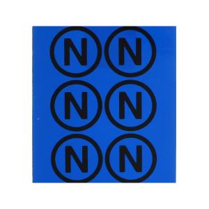 Знак безопасности N d25мм уп. 20шт