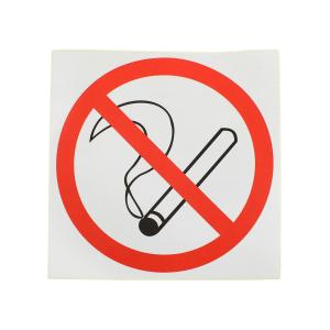 Знак наклейка "По приказу Минздрава" 195x195мм, упаковка 5шт