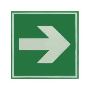 Знак табличка "Стрелка" 210*210мм