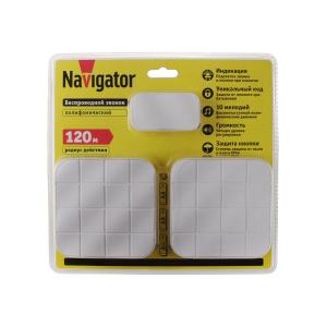 Звонок дистанционный Navigator, 2 звонка, IP54, до 120метров